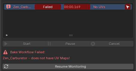Bake Workflow Error Example
