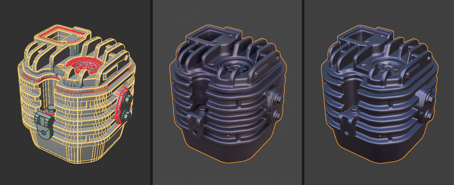 Material, Shader, Image modes