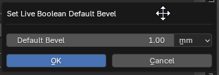 Live Boolean operator properties
