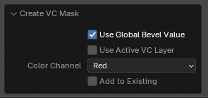 Create VC Mask Dialog