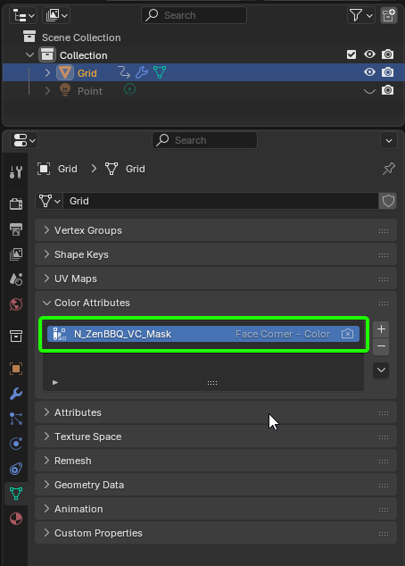 Color Attributes