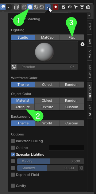 viewport settings